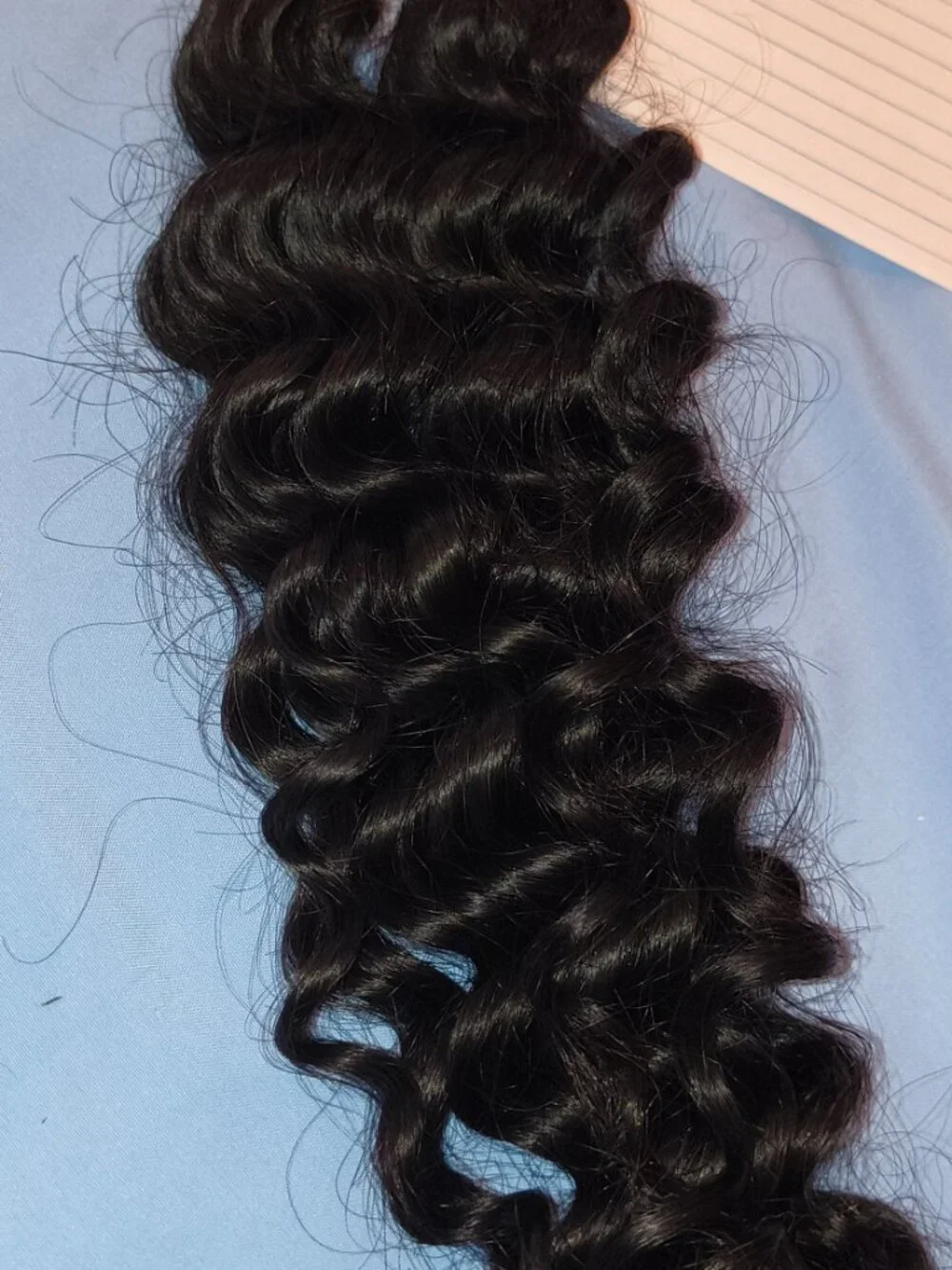 Justres Human Hair Deep Wave Braiding Hair